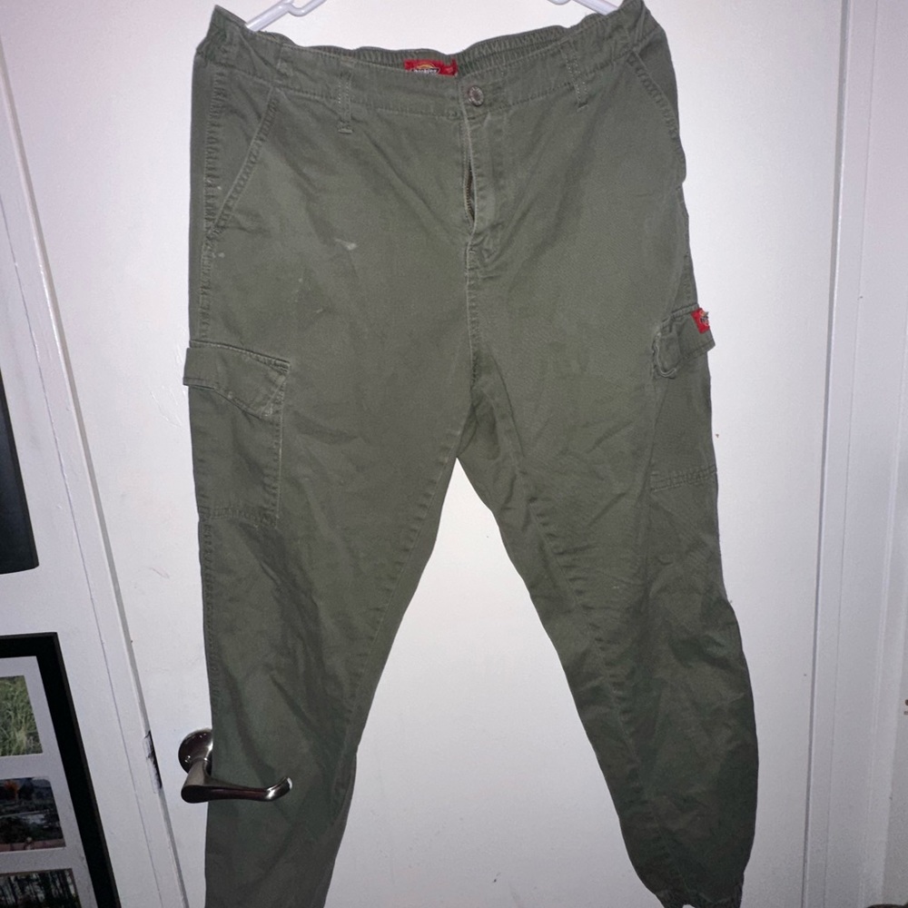 DICKIES CARGO PANTS GREEN SIZE L